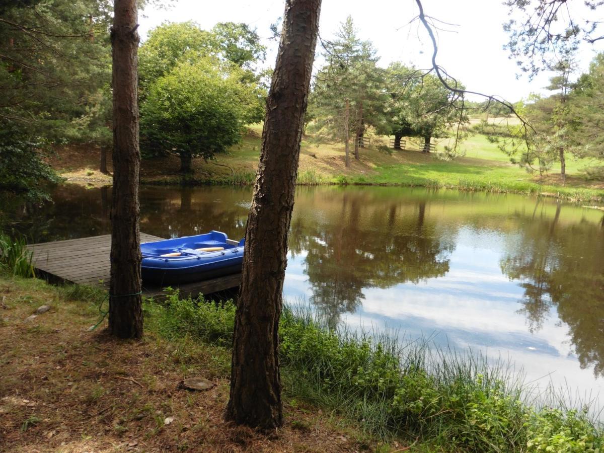 Le Petit Rias Gite Soleil Saint Maurice en Chalencon ภายนอก รูปภาพ