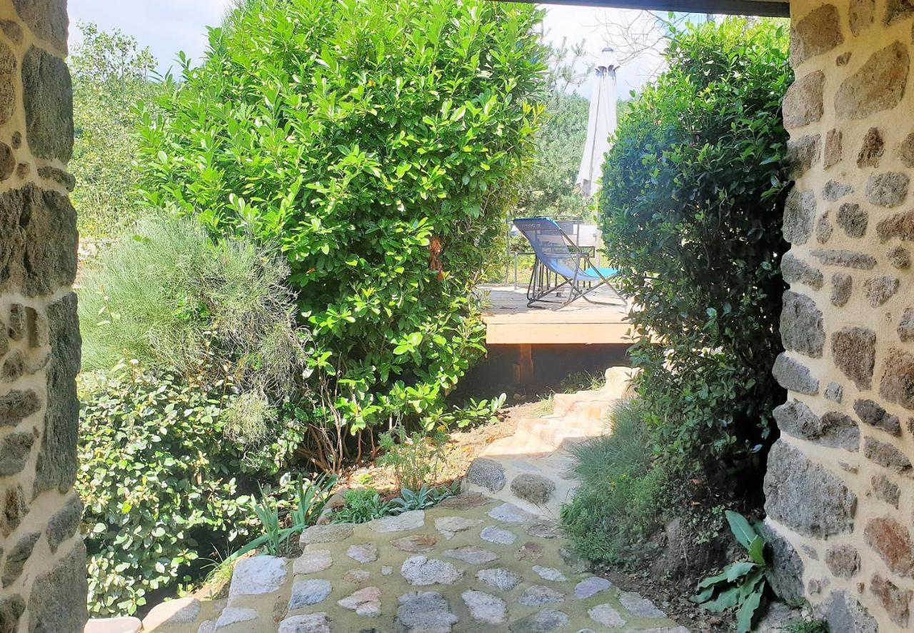 Le Petit Rias Gite Soleil Saint Maurice en Chalencon ภายนอก รูปภาพ