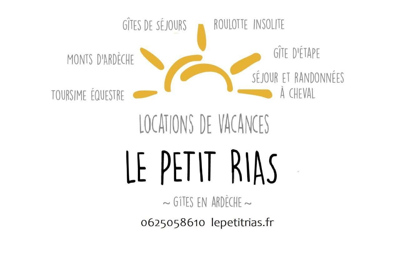 Le Petit Rias Gite Soleil Saint Maurice en Chalencon ภายนอก รูปภาพ