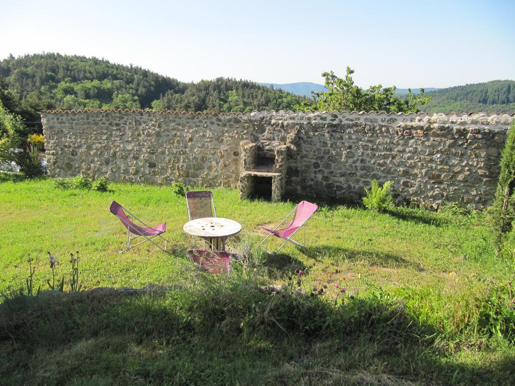 Le Petit Rias Gite Soleil Saint Maurice en Chalencon ภายนอก รูปภาพ