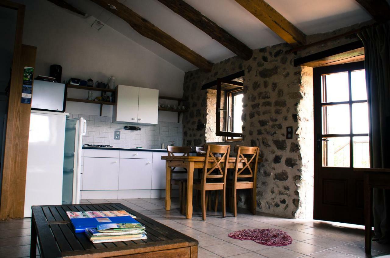Le Petit Rias Gite Soleil Saint Maurice en Chalencon ภายนอก รูปภาพ